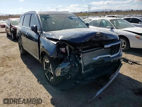 2024 Kia Telluride EX with VIN 5XYP34GC3RG561846, listed as a Copart auction lot 42808235 with 1,334 mi miles and Salvage Title. Bid and sale history available at DreamBid. Image 12.