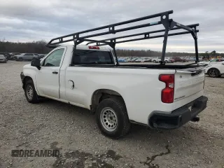 2021 Chevrolet Silverado 1500 Work Truck with VIN 3GCNWAEF9MG187442, listed as a Copart auction lot 44247775 with 148,925 mi miles and Salvage Title. Bid and sale history available at carsss.com. Image 2.