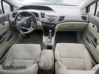 2012 Honda Civic LX с VIN 19XFB2F54CE079865, выставлен на аукционе Copart как лот 48490125 с пробегом 100 924 миль миль и Списание • Salvage title. История ставок и продаж доступна на DreamBid. Изображение 8.