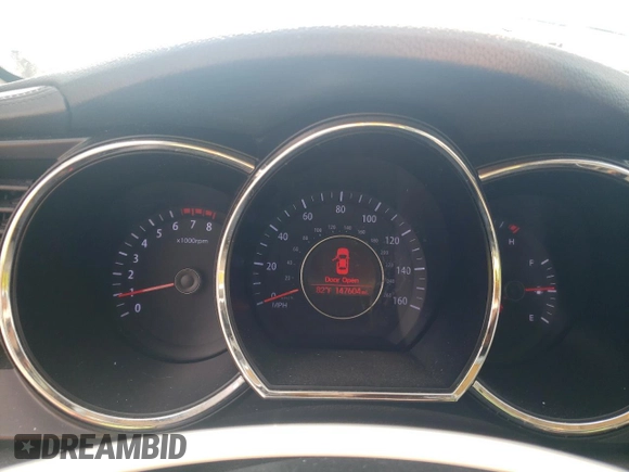 2013 Kia Optima EX with VIN 5XXGN4A74DG169946, listed as a Copart auction lot 60991295 with 147,604 mi miles and Salvage title. Bid and sale history available at DreamBid. Image 9.