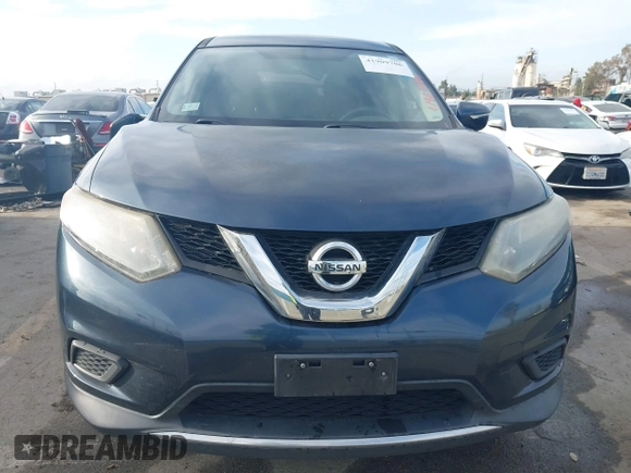 2015 Nissan Rogue SV with VIN KNMAT2MT8FP579542, listed as a IAAI auction lot 41909706 with 92,915 mi miles and . Bid and sale history available at carsss.com. Image 12.