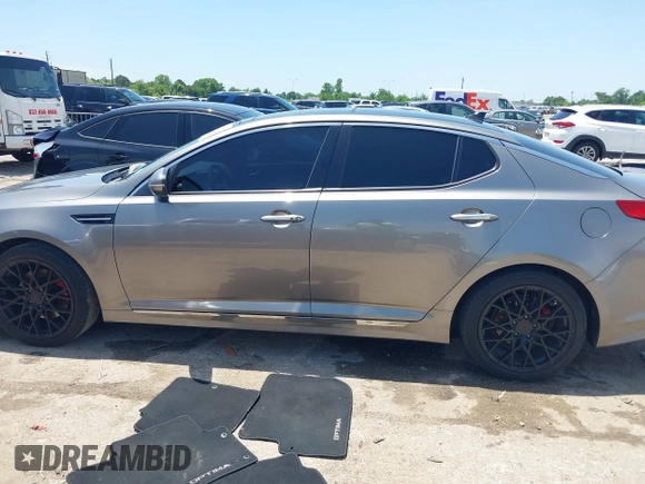 2013 Kia Optima SX with VIN 5XXGR4A67DG199714, listed as a IAAI auction lot 42359527 with 133,636 mi miles and . Bid and sale history available at DreamBid. Image 14.