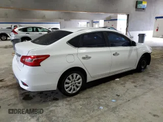 2017 Nissan Sentra SV with VIN 3N1AB7AP5HL641598, listed as a Copart auction lot 51450245 with 131,993 mi miles and Salvage Title. Bid and sale history available at carsss.com. Image 3.