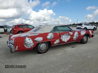 1973 Cadillac Eldorado z VIN 6L67S30429866, wystawiony jako Copart lot #87187334 z przebiegiem 94 585 mil mil oraz Szkoda całkowita • Salvage title. Historia ofert i sprzedaży dostępna na DreamBid. Obrazek 3.