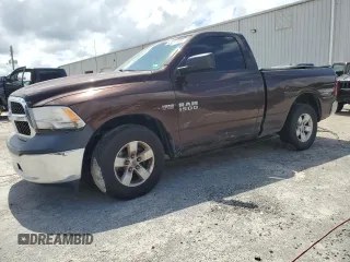 2014 Ram 1500 Express with VIN 3C6JR6AT1EG300744, listed as a Copart auction lot 65007225 with 222,283 mi miles and Clean title. Bid and sale history available at DreamBid. Image 1.