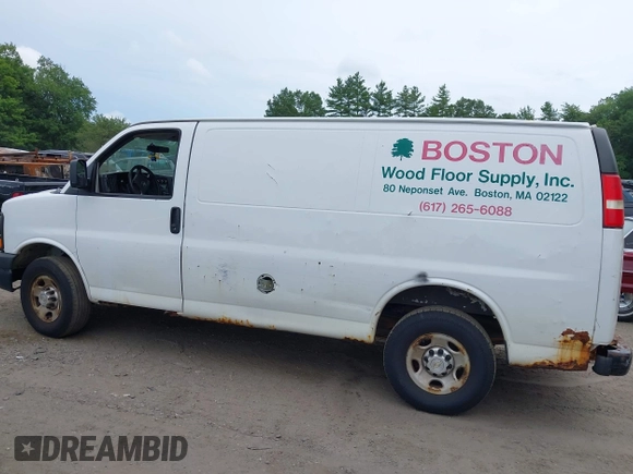 2012 Chevrolet Express Cargo with VIN 1GCZGTCA4C1152175, listed as a IAAI auction lot 42768479 with 155,675 mi miles and . Bid and sale history available at DreamBid. Image 14.