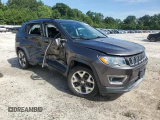 2019 Jeep Compass Limited z VIN 3C4NJCCB3KT793561, wystawiony jako Copart lot #60714115 z przebiegiem 100 787 mil mil oraz Czysty tytuł • Clean title. Historia ofert i sprzedaży dostępna na DreamBid. Obrazek 4.