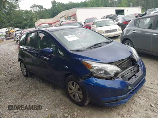 2017 Nissan Note SV with VIN 3N1CE2CPXHL352653, listed as a IAAI auction lot 42413044 with 115,795 mi miles and . Bid and sale history available at DreamBid. Image 1.