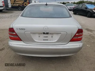2002 Mercedes-Benz S-Class 5.0L with VIN WDBNG75J62A283821, listed as a Copart auction lot 72925304 with 93,531 mi miles and Clean Title. Bid and sale history available at carsss.com. Image 6.