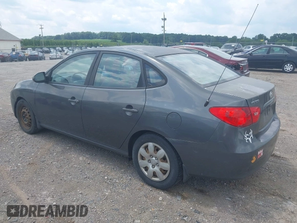 2007 Hyundai Elantra GLS with VIN KMHDU46DX7U092241, listed as a IAAI auction lot 42654502 with 133,244 mi miles and . Bid and sale history available at DreamBid. Image 3.