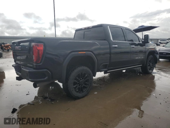 2022 GMC Sierra 2500HD Denali z VIN 1GT49REY7NF314792, wystawiony jako Copart lot #55963455 z przebiegiem 114 853 mil mil oraz Szkoda całkowita • Salvage title. Historia ofert i sprzedaży dostępna na DreamBid. Obrazek 3.