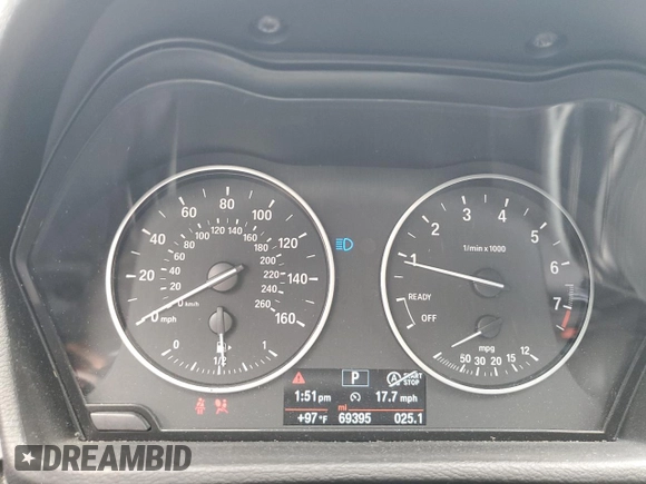 2016 BMW X1 xDrive28i z VIN WBXHT3C34G5E54952, wystawiony jako Copart lot #60713485 z przebiegiem 69 395 mil mil oraz Szkoda całkowita • Salvage title. Historia ofert i sprzedaży dostępna na DreamBid. Obrazek 9.