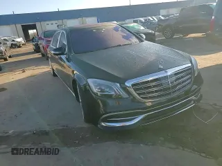 2018 Mercedes-Benz S 560 Maybach with VIN WDDUX8GB1JA363413, listed as a Copart auction lot 80050514 with 118,315 mi miles and Clean Title. Bid and sale history available at DreamBid. Image 11.