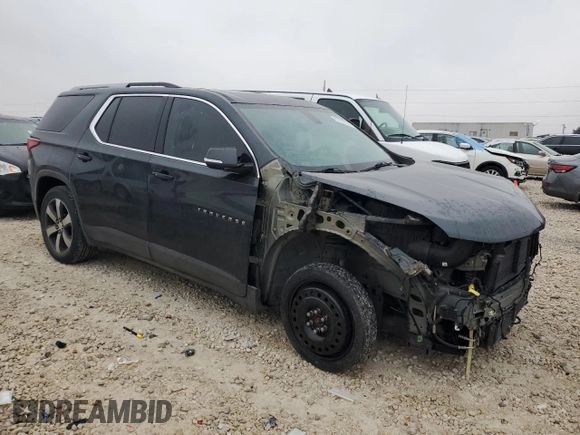 2018 Chevrolet Traverse LT z VIN 1GNERHKW1JJ113924, wystawiony jako Copart lot #85128164 z przebiegiem 103 485 mil mil oraz Szkoda całkowita • Salvage title. Historia ofert i sprzedaży dostępna na DreamBid. Obrazek 4.
