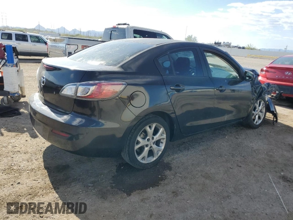 2013 Mazda 3 i SV with VIN JM1BL1TG8D1784412, listed as a Copart auction lot 56516435 with Not provided miles and Salvage title. Bid and sale history available at DreamBid. Image 3.