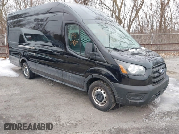 2020 Ford Transit Cargo with VIN 1FTBR3XG1LKB79029, listed as a IAAI auction lot 41483908 with 147,801 mi miles and . Bid and sale history available at DreamBid. Image 1.