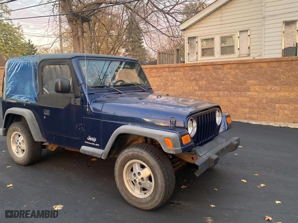 2003 Jeep Wrangler SE with VIN 1J4FA29143P371506, listed as a Copart auction lot 80153184 with 101,513 mi miles and Clean Title. Bid and sale history available at carsss.com. Image 1.