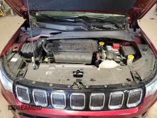 2022 Jeep Compass High Altitude with VIN 3C4NJDCB1NT226128, listed as a Copart auction lot 53938255 with 11,232 mi miles and Salvage Title. Bid and sale history available at DreamBid. Image 12.