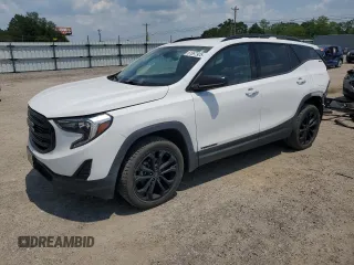 2021 GMC Terrain SLE z VIN 3GKALTEV4ML328648, wystawiony jako Copart lot #61897925 z przebiegiem 75 674 mil mil oraz Szkoda całkowita • Salvage title. Historia ofert i sprzedaży dostępna na DreamBid. Obrazek 1.
