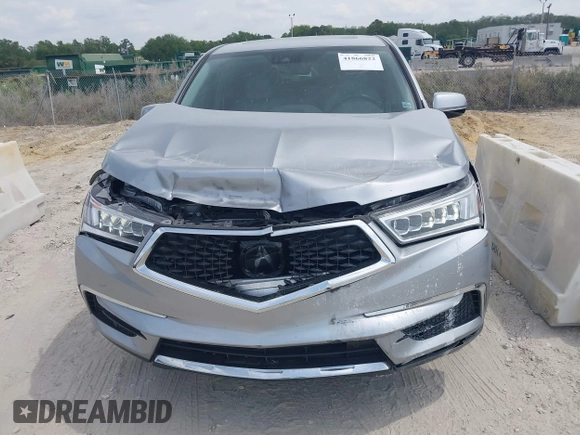 2020 Acura MDX w/Technology Pkg with VIN 5J8YD3H56LL001067, listed as a IAAI auction lot 41866822 with 54,998 mi miles. Bid and sale history available at carsss.com. Image 6.