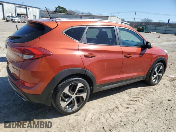 2016 Hyundai Tucson Limited with VIN KM8J33A21GU215589, listed as a Copart auction lot 48438225 with 196,831 mi miles and Clean Title. Bid and sale history available at DreamBid. Image 3.