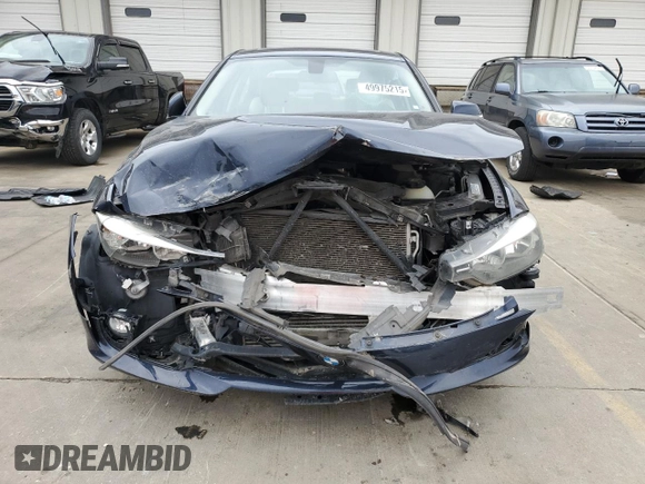 2015 BMW 3 Series 320i xDrive with VIN WBA3C3G56FNS73749, listed as a Copart auction lot 49975215 with Not provided miles and Salvage title. Bid and sale history available at DreamBid. Image 5.