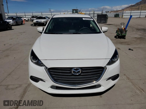 2017 Mazda 3 Sport with VIN 3MZBN1U77HM107818, listed as a Copart auction lot 50429485 with 45,603 mi miles and Salvage Title. Bid and sale history available at DreamBid. Image 5.