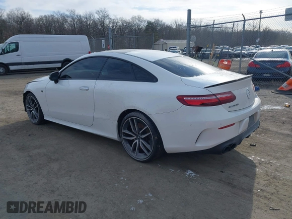 2019 Mercedes-Benz E-Class AMG E 53 with VIN WDD1J6BB9KF083601, listed as a IAAI auction lot 41618366 with 44,960 mi miles. Bid and sale history available at carsss.com. Image 3.