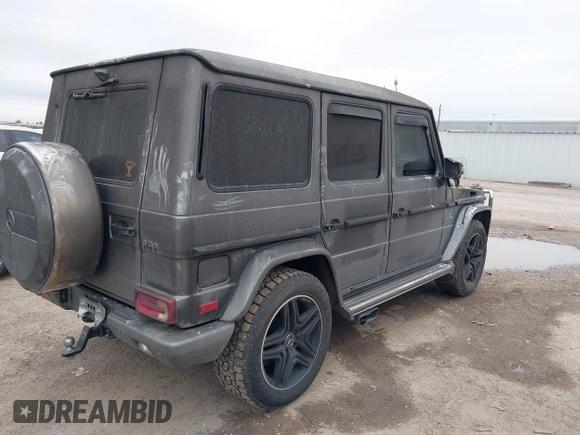 2017 Mercedes-Benz G-Class AMG G 63 with VIN WDCYC7DF9HX277129, listed as a IAAI auction lot 41631779 with 93,810 mi miles. Bid and sale history available at carsss.com. Image 4.