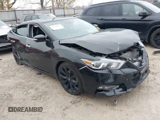 2018 Nissan Maxima SV with VIN 1N4AA6AP5JC387845, listed as a IAAI auction lot 41574505 with 50,629 mi miles and . Bid and sale history available at DreamBid. Image 1.