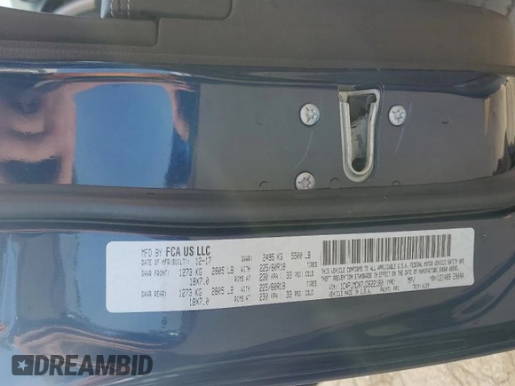 2018 Jeep Cherokee Limited с VIN 1C4PJMDX7JD622180, выставлен на аукционе Copart как лот 60459705 с пробегом 68 892 миль миль и Списание • Salvage title. История ставок и продаж доступна на DreamBid. Изображение 12.