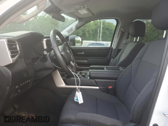2022 Toyota Tundra SR5 with VIN 5TFLA5DB0NX041505, listed as a Copart auction lot 62826275 with 6,864 mi miles and Salvage title. Bid and sale history available at DreamBid. Image 7.
