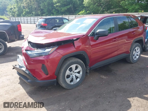2023 Toyota RAV4 LE z VIN 2T3F1RFVXPW343189, wystawiony jako IAAI lot #42253204 z przebiegiem 23 632 mil mil oraz . Historia ofert i sprzedaży dostępna na DreamBid. Obrazek 17.