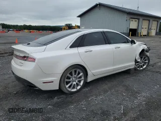 2015 Lincoln MKZ with VIN 3LN6L2G98FR623999, listed as a Copart auction lot 58629455 with 74,802 mi miles and Salvage title. Bid and sale history available at DreamBid. Image 3.