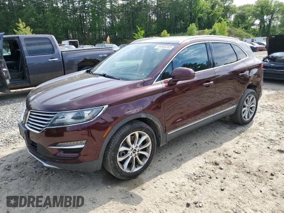 2016 Lincoln MKC Select with VIN 5LMCJ2D92GUJ08162, listed as a Copart auction lot 56568365 with 72,132 mi miles and Salvage title. Bid and sale history available at DreamBid. Image 1.