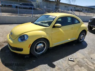 2012 Volkswagen Beetle 2.5L PZEV with VIN 3VWJP7AT7CM602653, listed as a Copart auction lot 49290515 with 83,798 mi miles and Salvage Title. Bid and sale history available at carsss.com. Image 1.