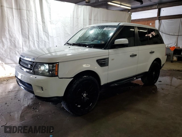 2011 Land Rover Range Rover Sport HSE Lux with VIN SALSK2D49BA715277, listed as a Copart auction lot 55667355 with 139,622 mi miles and Salvage Title. Bid and sale history available at DreamBid. Image 1.