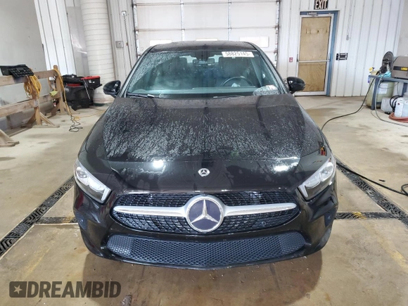 2022 Mercedes-Benz A 220 with VIN W1K3G4FBXNJ367908, listed as a Copart auction lot 58825145 with 14,848 mi miles and Salvage title. Bid and sale history available at DreamBid. Image 5.