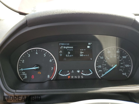 2021 Ford EcoSport SE z VIN MAJ3S2GE4MC453374, wystawiony jako Copart lot #60273325 z przebiegiem 27 884 mil mil oraz Szkoda całkowita • Salvage title. Historia ofert i sprzedaży dostępna na DreamBid. Obrazek 9.