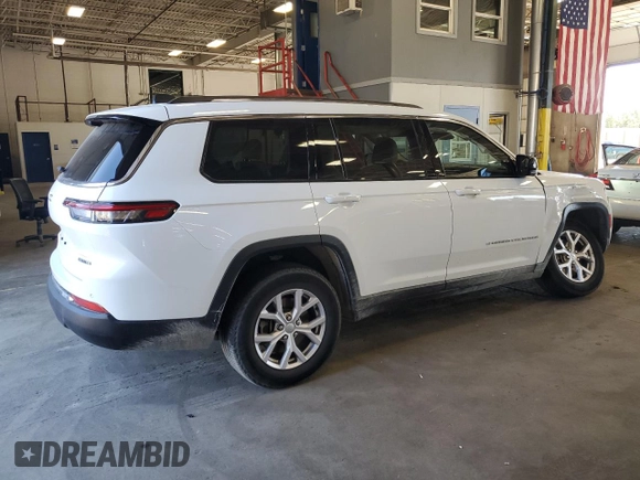 2022 Jeep Grand Cherokee Limited z VIN 1C4RJKBGXN8549689, wystawiony jako Copart lot #55700335 z przebiegiem 30 806 mil mil oraz Szkoda całkowita • Salvage title. Historia ofert i sprzedaży dostępna na DreamBid. Obrazek 3.