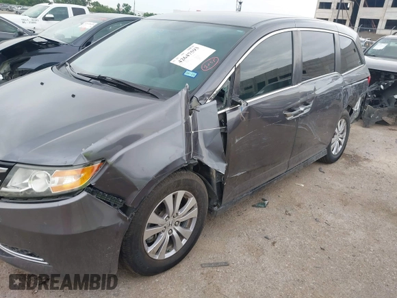 2016 Honda Odyssey EX with VIN 5FNRL5H49GB086326, listed as a IAAI auction lot 42647593 with 131,854 mi miles and . Bid and sale history available at DreamBid. Image 6.