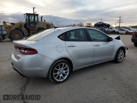 2013 Dodge Dart Rallye with VIN 1C3CDFBA5DD323232, listed as a Copart auction lot 86204914 with 127,888 mi miles and Salvage Title. Bid and sale history available at carsss.com. Image 3.