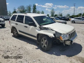 2005 Jeep Grand Cherokee Laredo with VIN 1J4GR48K05C625144, listed as a Copart auction lot 57477275 with 167,654 mi miles and Salvage title. Bid and sale history available at DreamBid. Image 4.