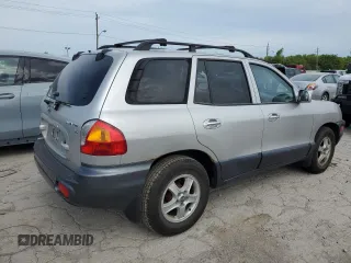 2002 Hyundai Santa Fe GLS with VIN KM8SC13D32U179968, listed as a Copart auction lot 60551434 with 77,676 mi miles and Clean Title. Bid and sale history available at carsss.com. Image 3.