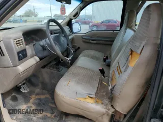 2001 Ford Super Duty F-250 XL with VIN 1FTNX20L51EB89479, listed as a Copart auction lot 44643285 with 219,690 mi miles and Salvage Title. Bid and sale history available at carsss.com. Image 7.