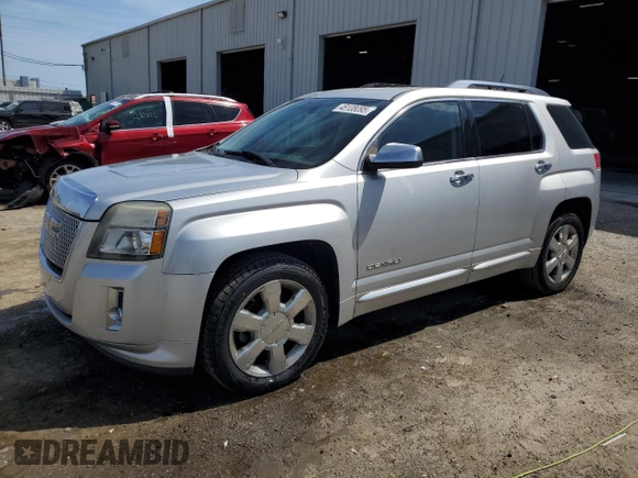 2013 GMC Terrain Denali with VIN 2GKFLYE34D6254041, listed as a Copart auction lot 48108095 with 152,549 mi miles and Salvage Title. Bid and sale history available at DreamBid. Image 1.