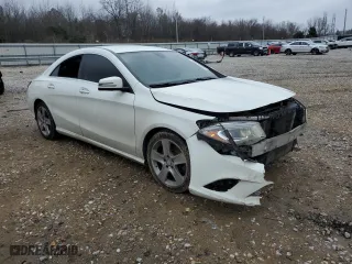 2015 Mercedes-Benz CLA-Class CLA 250 with VIN WDDSJ4EB7FN211396, listed as a Copart auction lot 45228645 with 161,633 mi miles and Salvage Title. Bid and sale history available at carsss.com. Image 4.