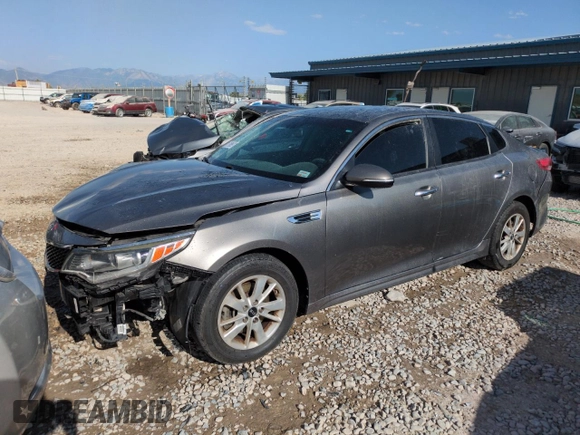 2016 Kia Optima LX with VIN 5XXGT4L38GG055355, listed as a Copart auction lot 60862735 with 132,946 mi miles and Clean title. Bid and sale history available at DreamBid. Image 1.