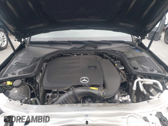 2021 Mercedes-Benz C 300 with VIN W1KWF8DB5MR650484, listed as a IAAI auction lot 42190143 with 32,460 mi miles and . Bid and sale history available at DreamBid. Image 10.