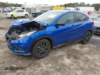 2022 Honda HR-V Sport with VIN 3CZRU6H15NM756188, listed as a IAAI auction lot 41407315 with 39,460 mi miles. Bid and sale history available at carsss.com. Image 17.